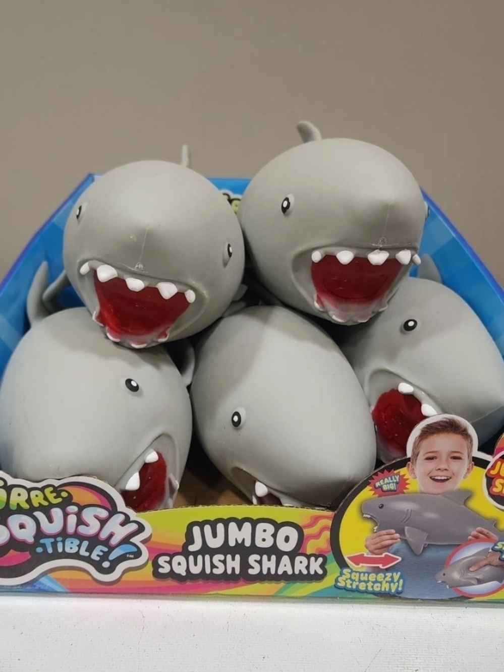 Irresquishtible Jumbo Shark Squishy-